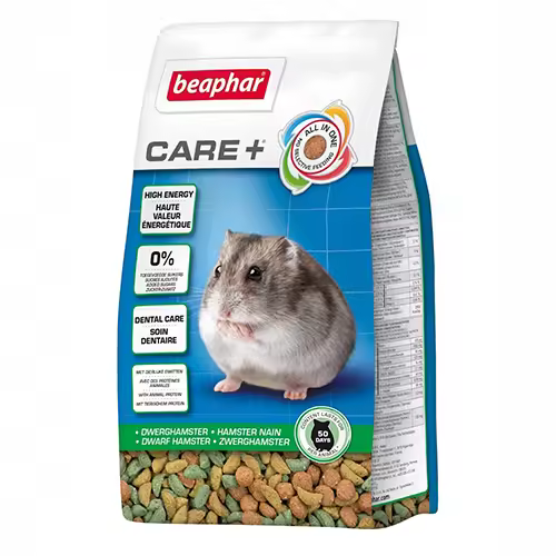 BEAPHAR CARE+ HAMSTER ENANO Alimento Extrusionado para Hamsters Enanos, 700 gr - 1