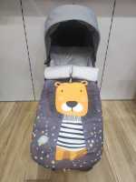 Interbaby saco cochecito universal leon gris - details 1