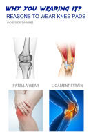 Soporte De Rodilla Elástico Con Silicón Y Resorte Para Baloncesto Y Voleibol 2023 Múltiples Ventajas De La Marca Veidoorn - details 5