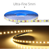 Tira De Luz LED Alta Brillo 12V 2835 Doble Capa De Cobre 5mm PCB Tape Cable DuPont Porta Luz Para Armario Y Estantes DIY - details 7