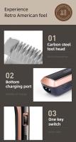 Cortador De Pelo Eléctrico Kemei-418 Recargable Para Bebés Herramienta De Peinado Original Aseo Sin Cable Para Hombres - details 7