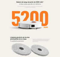 Official | Xiaomi Robot Vacuum X20 Pro, Estación base todo en uno con secado de aire caliente, Rendimiento potente y limpieza eficaz, Tecnología inteligente y ágil para evitar obstáculos - details 4