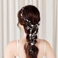 Adornos De Cabello De Boda Extra Largos Con Perlas Y Cristales Para Mujeres Y Niñas Accesorios De Cabello De Plata Para Occasiones Especiales - details 1