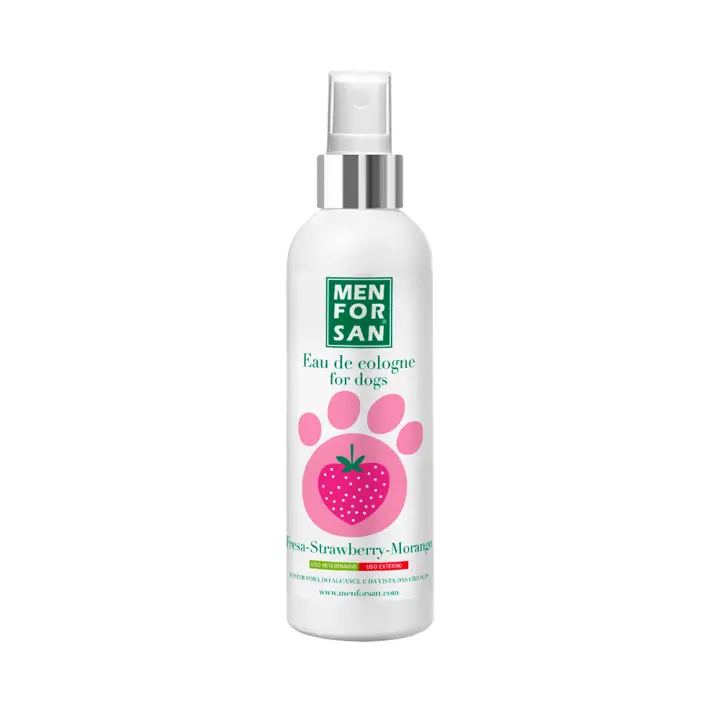 MENFORSAN - AGUA DE COLONIA DE FRESA PARA PERROS DE 125 ML - 1