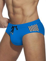 Bikini Briefs De Natación Para Hombre Con Almohadillas Removibles Short De Playa Surf Shorts Traje De Baño Elegante Y Sexy Material De Poliamida Y Spandex - details 5