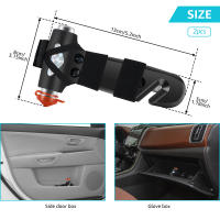 Martillo De Seguridad Para Coche Herramienta De Emergencia Universal Con Cortador De Cinturón 3 En 1 Rompe Vidrio Rescate - details 4