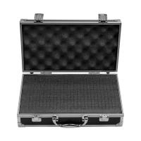 Caja De Herramientas Portátil De Aluminio Con Recubrimiento De Esponja Resistente a Los Impactos Tamaño 30x17x8cm - details 8