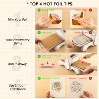 Máquina De Foil Térmico Y Presión Para Manualidades DIY Herramienta De Transferencia De Calor Estampado Embossing Para Papeles Y Cuero Hacer Tarjetas Y Scrapbooking - details 9