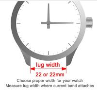 Correa De Metal Para Samsung Galaxy Watch 5 4 pro 45mm GT Wristband Compatible Con Huawei GT 2 3 Tamaños 20mm 22mm 40mm 44mm 42mm 46mm Unisex - details 12
