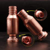 Sifón De Cobre Rojo Para Recarga De Combustible Y Agua Con Conector Flexible Y Autoprime Seguro Para Transporte De Gasolina Y Agua - details 2