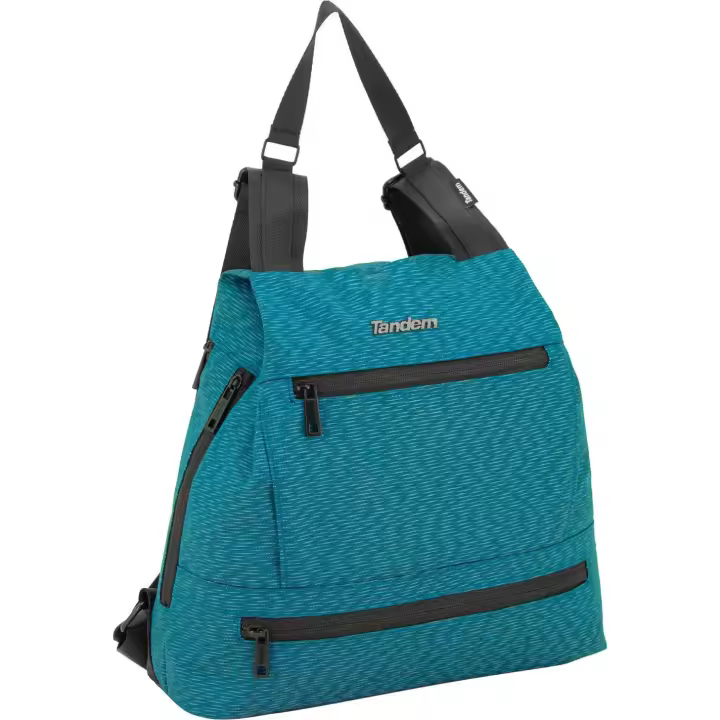Mochila Convertible En Bolso MS Tandem Europe Dragon Turquesa - 1