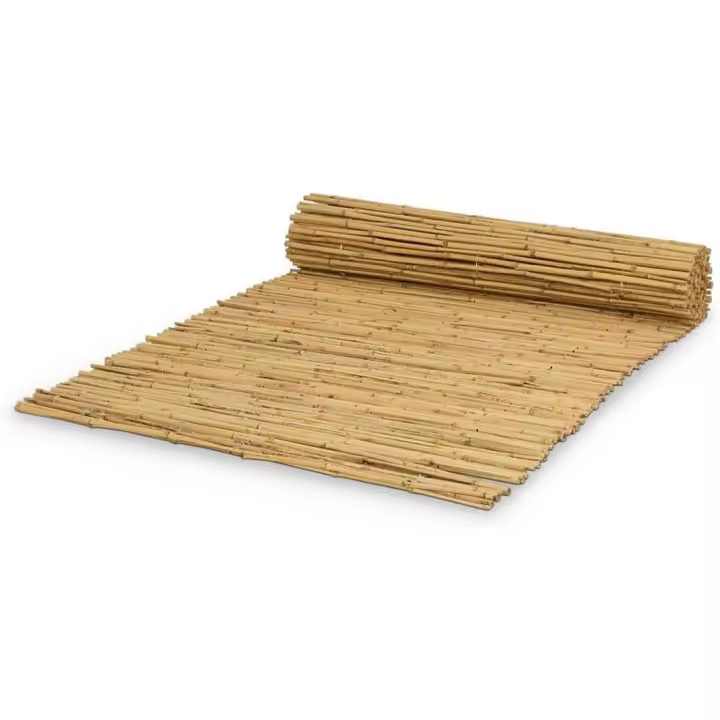 La Bolata Valla Natural Cañizo de Bambú Partido para Ocultación y Decoración de Ambientes - Rollo Protector Visual y Privacidad para Balcón, Patio y Jardín (1x3m,1.5x3,2x3m) - 1