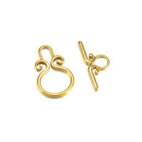 5pcs Hebilla De Acero Inoxidable Para Pulsera De Cuero Y Silicona Hebilla De Cadena Para DIY Joyería Calottes Crimps Clasp - details 14