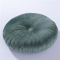 Cojín Redondo De Tatami 35x35cm Almohada Suave Para Sofa Cama Silla Piso Decoración Del Hogar Cojín De Asiento Beige Rosa Verde Naranja Azul Gris - details 4