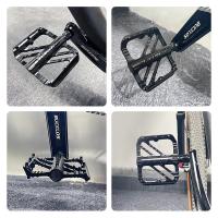 Pedales De Bicicleta BUCKLOS Antideslizantes Con Rodamientos Sellados Aleación De Aluminio Plataforma De Pie Para Mountain Y Road Bicicleta Piezas De Bicicleta - details 8