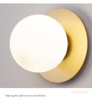 Lámpara De Pared Moderna Y Minimalista Para Dormitorio Y Sala De Estar Lujo Nordico Para Pasillo Y Escalera Luz Diaria LED Incluida Instalación En La Pared - details 9