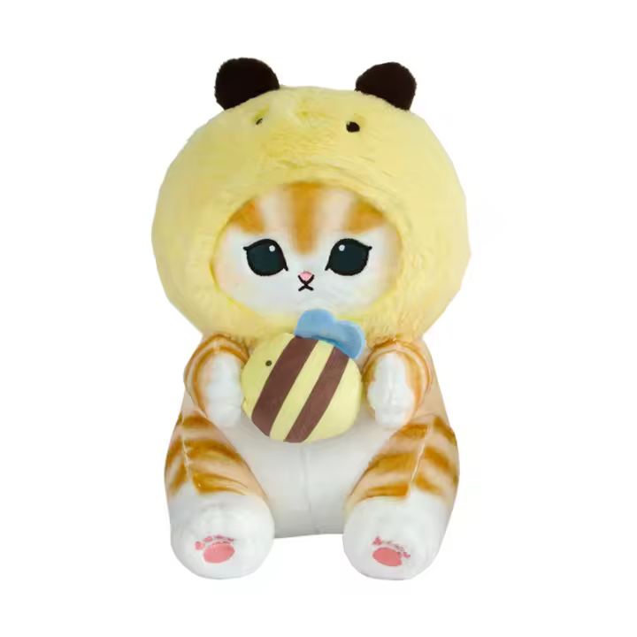 Muñeco De Peluche Kawaii De 20cm Serie Bosque Mofusand Gato Rana Mariposa Animal Cosplay Juguetes Para Niños Regalo - 1