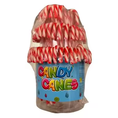 Dulcipop Bastones de Navidad ROJO Y BLANCO 100u. - 1
