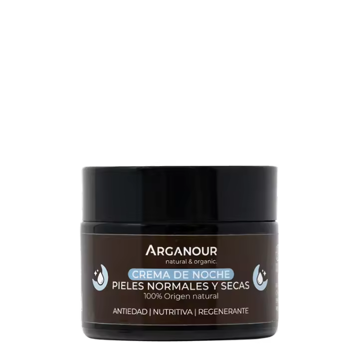 Arganour Crema Antiedad de Noche Hidratación Profunda y Regeneración Celular - 1