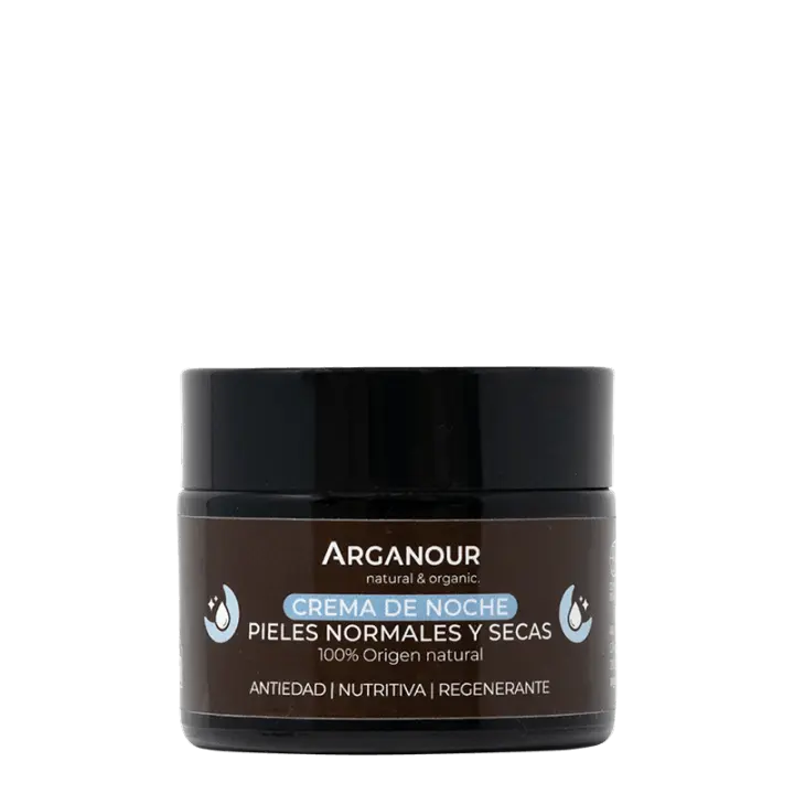 Arganour Crema Antiedad de Noche Hidratación Profunda y Regeneración Celular - 1