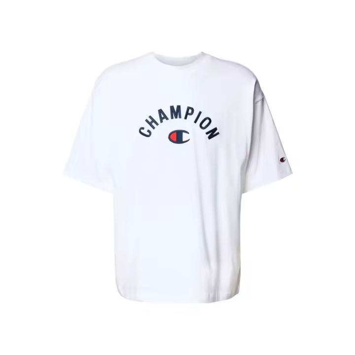 Camiseta Champion Blanca Embroidered Logo T-Shape Tee - 1