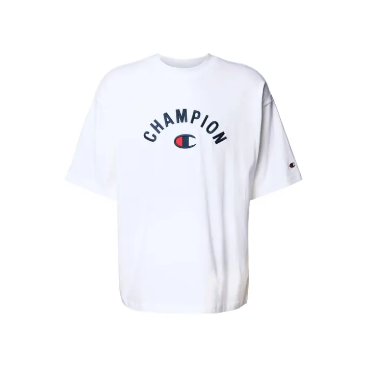 Camiseta Champion Blanca Embroidered Logo T-Shape Tee - 1