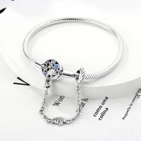 Pulsera De Plata Esterlina 925 Para Mujer Con Encantos De Mariposa Corazón Y Cadena De Serpiente Joyería DIY Clásica Adecuada Para Aniversarios - details 15
