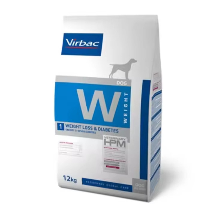 Virbac W1 Veterinary HPM Weight Loss & Diabetes Pienso para Perros - 1