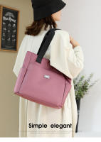 Bolso De Hombro Nylon Impermeable Gran Capacidad Bolso Tote Para Trabajo Escuela Y Viaje Ligero Y Práctico Para Mujer - details 16