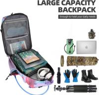 Mochila Táctica 45L 3P Impermeable Para Senderismo Y Acampar Con Sistema MOolle Bolsa De Exterior Para Escalada Y Trekking - details 3