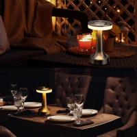 Lámpara De Mesa LED Portátil Con Sensor Táctil Luz Nocturna USB Recargable Con 3 Niveles De Brillo Para Lectura Y Decoración - details 5
