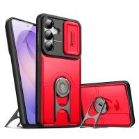 Nueva Funda Multifuncional Para Samsung Galaxy A57 A56 A16 A17 A26 A35 A55 A36 A37 Con Anillo De Metal Soporte Lente Deslizante Protector De Teléfono - details 11