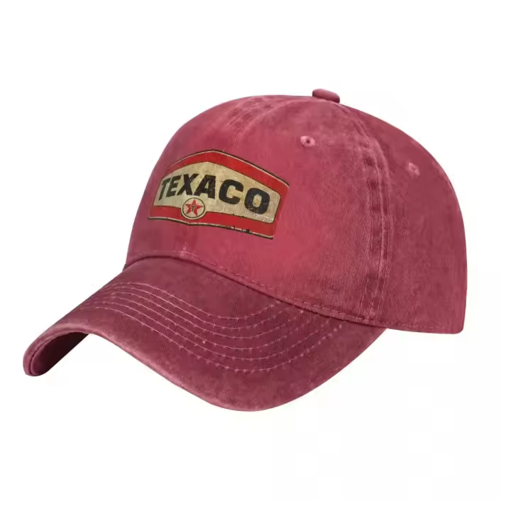 Gorra De Béisbol Texaco Pétrole Y Gas Estilo Cowboy Protección Solar Unisex Ajustable Para Hombres Y Mujeres Casual - 1
