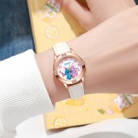 Reloj De Cuarzo Anime Pointer Para Niños Lilo & Stitch Regalo De Vacaciones Reloj Infantil Con Marcas Arábigas Y Cierre De Correa De Cuero - details 4