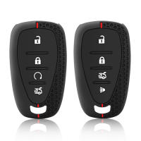 Funda De Llave De Coche De Silicona Para Chevrolet Cruze Volt Malibu Equinox Camaro 2016-2019 Porta Llavero Compatible Con Modelos - details 5