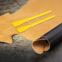 2 Piezas De Espátulas Para Pegamento Ligeras Y Duraderas Herramientas De Manualidad Para Cuero Y Pintura Portátiles Y Fáciles De Usar - details 6
