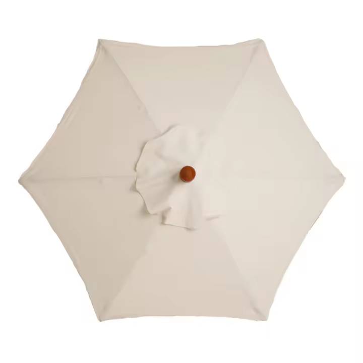 3M Ronda Sombrilla de Jardín Paraguas Al Aire Libre Patio Parasol Canopy 3M 6/8x Brazo (Only canvas de Paraguas) - 1