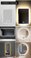 Espejo De Maquillaje Con Interruptor Táctil Luz LED COB Dimmable 12V Para Dormitorio Baño Mesa De Vestir Iluminación De Fondo - details 8