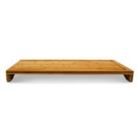 MAXHOME-Tabla de Cortar de Cocina de Madera Bambú Multiusos, Cubre Vitrocerámica, Función de Protector de Vitrocerámica 28X54X4.5CM - details 2