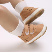 Zapatos Para Bebé 0-18 Meses Niño Y Niña Suéter De Cuero PU Suave Suela De Goma Antideslizante Zapatos Casuales Para Todoterreno - details 39