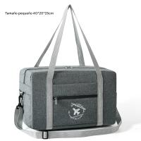 Bolsa de viaje de gran capacidad, para viajes de negocios, de corta distancia, con un solo hombro, plegable, impermeable, para guardar equipaje  Bolsa de avión - details 4