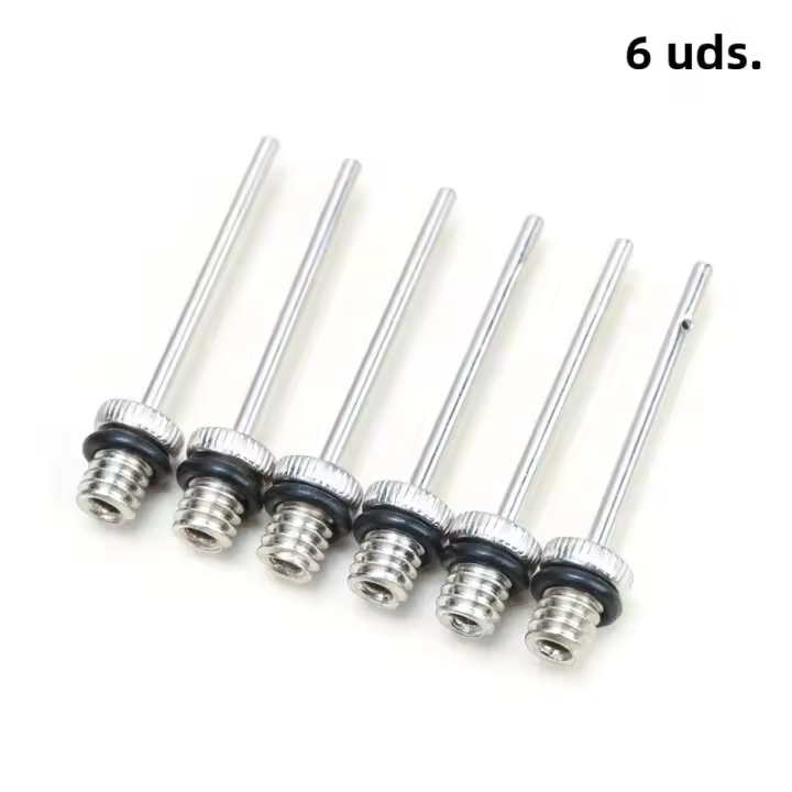 Juego De Agujas Inflables Para Baloncesto Fútbol Voleibol Accesorios De Bomba Universal Para Bolas Metal Unisex - 1