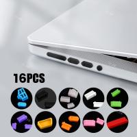 Set De 16 Protecciones De Silicona Para Portátil Universal Anti-Polvo Y Resistente Al Agua Cubierta Elástica Para USB Y Otros Puertos De Computadora - details 0