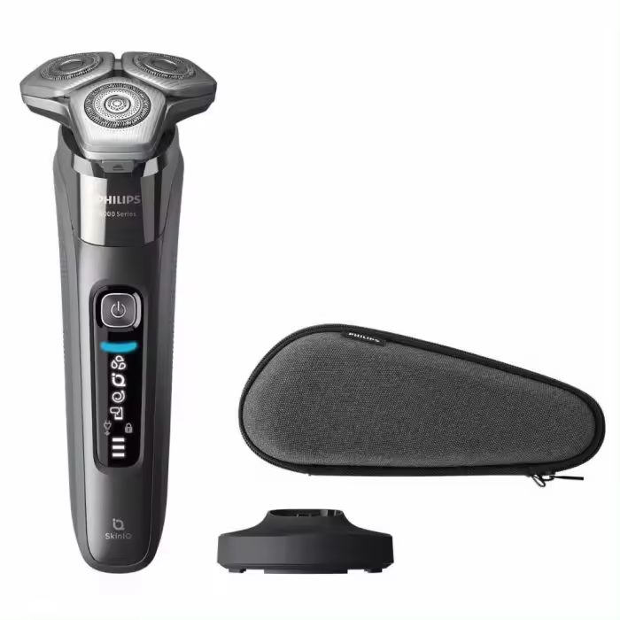 AFEITADORA ELÉCTRICA PHILIPS SHAVER SERIES 8000 S8697/35 SECO Y MOJADO / COLOR NEGRO - 1