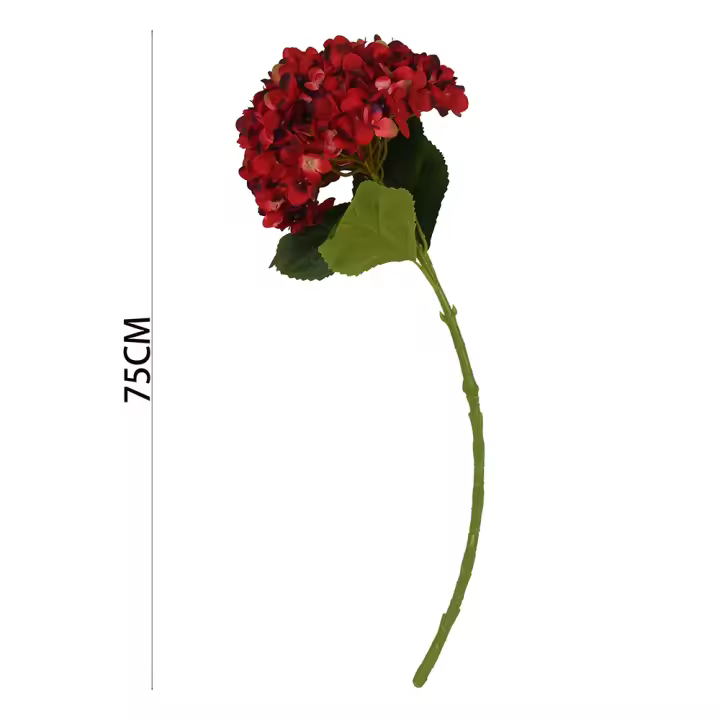 Poenia Arte Floral - Flores Artificiales - Hortensia Artificial 75cm - Decoración Duradera - 1