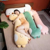 Almohada de Sweatshirt de dinosaurio Verde Largo, Lindo y Suave animal de Sweatshirt de dinosaurio para niños y niños, 21,6" - details 2