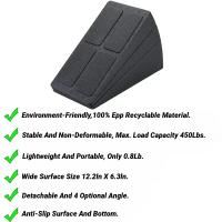 3Pcs/set Bloques De Yoga No Slip Para Ejercicio En La Gimnasio Bloque De Sentadilla Rectangular Ajustable Para Estiramiento De Pies Y Callos - details 5