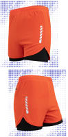 Shorts De Correr Para Hombre Con Bolsillos Cremallera Y Tela Transpirable Para Ejercicios Incluye Envolvente 2 En 1 - details 10