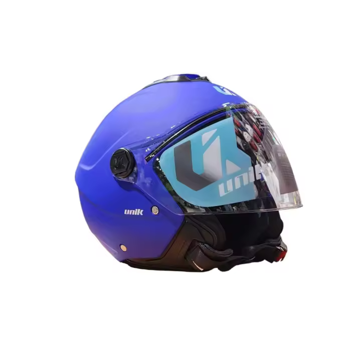 Casco Abierto Jet Unik Vertex Dark Blue Matt - 1
