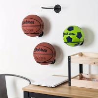Soporte De Deportes Para Pelotas Metálico Pared Montado Soporte Duradero Para Baloncesto Fútbol Voleibol En Venta Por Unidad O Paquete De 2 - details 0